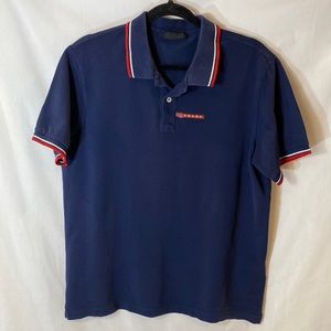 Prada milano  polo shirt size xxl